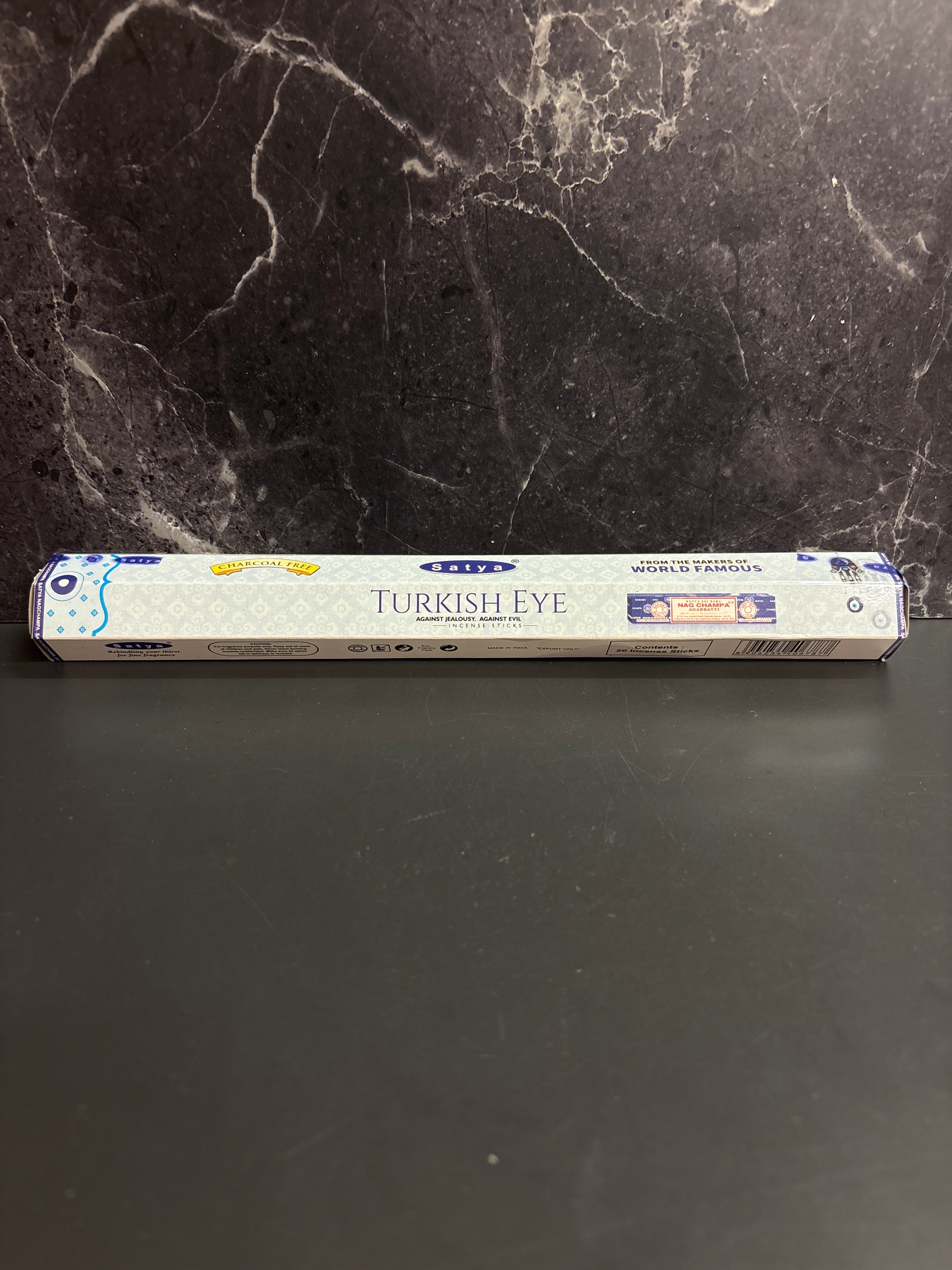 Satya Turkish Evil Eye Incense – Protection Against Envy & Negativity