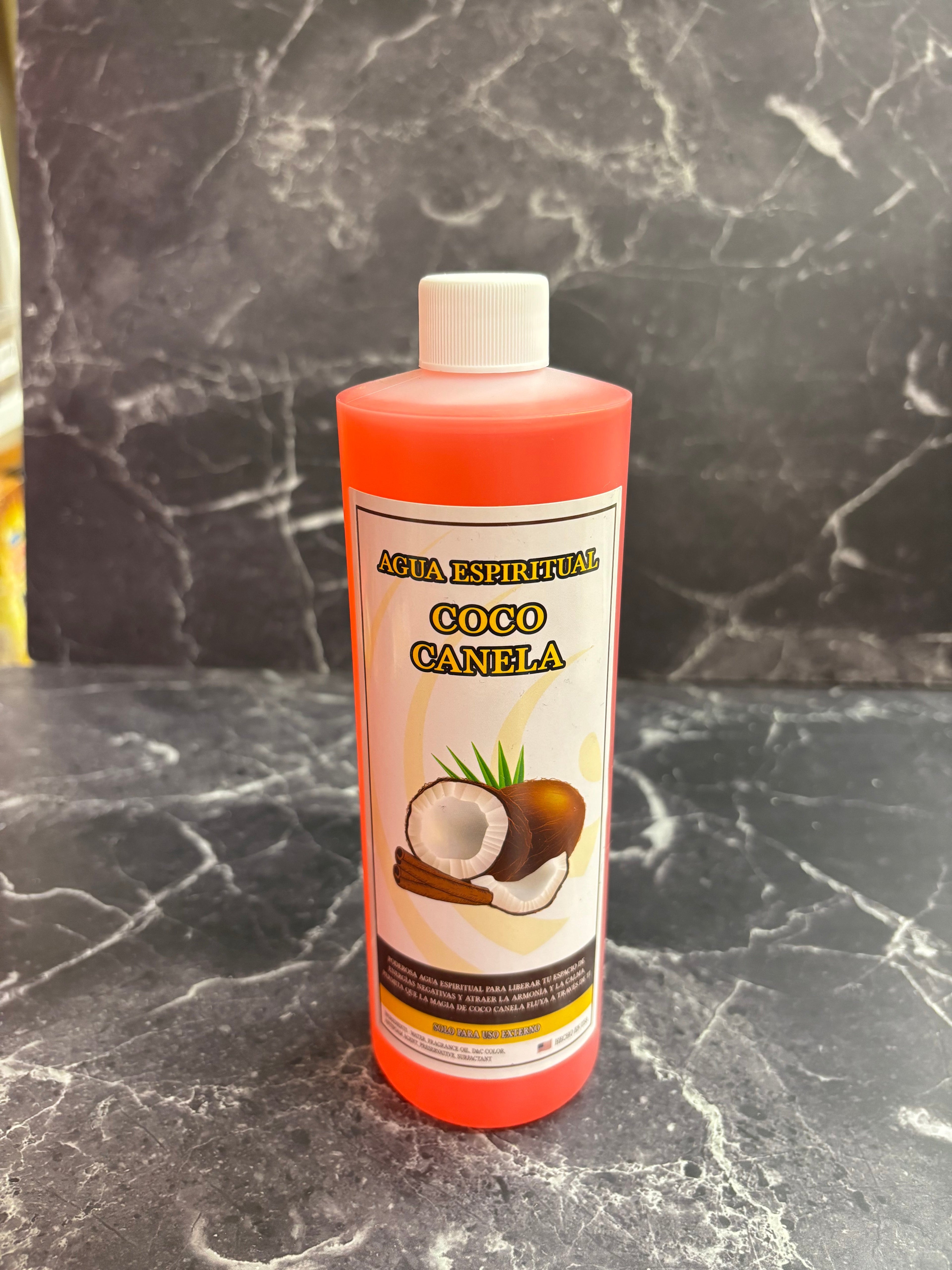 Agua Espiritual Coco Canela