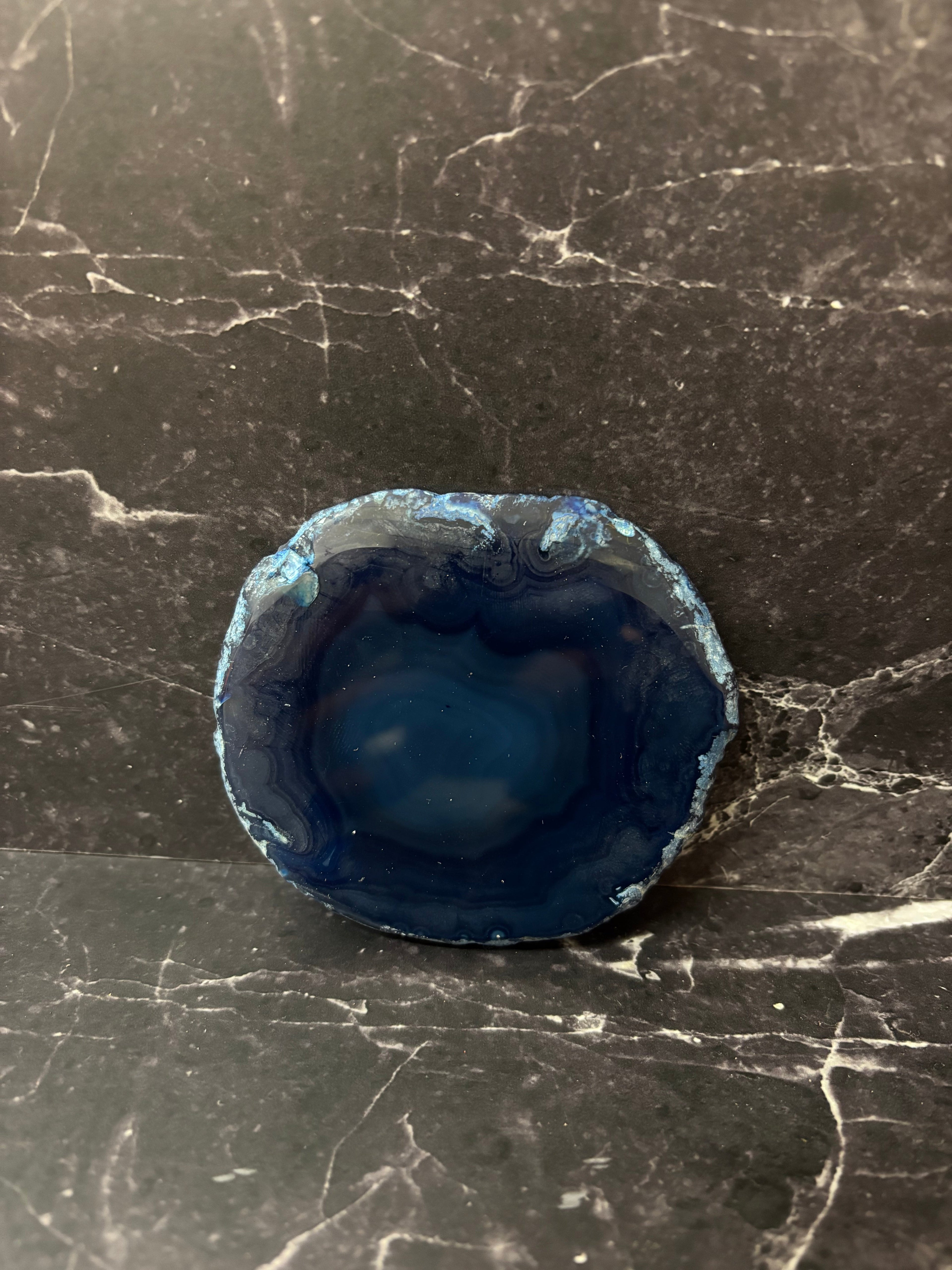 Blue Agate Slice