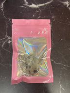 Crystal Heart Vial Necklace Pendant