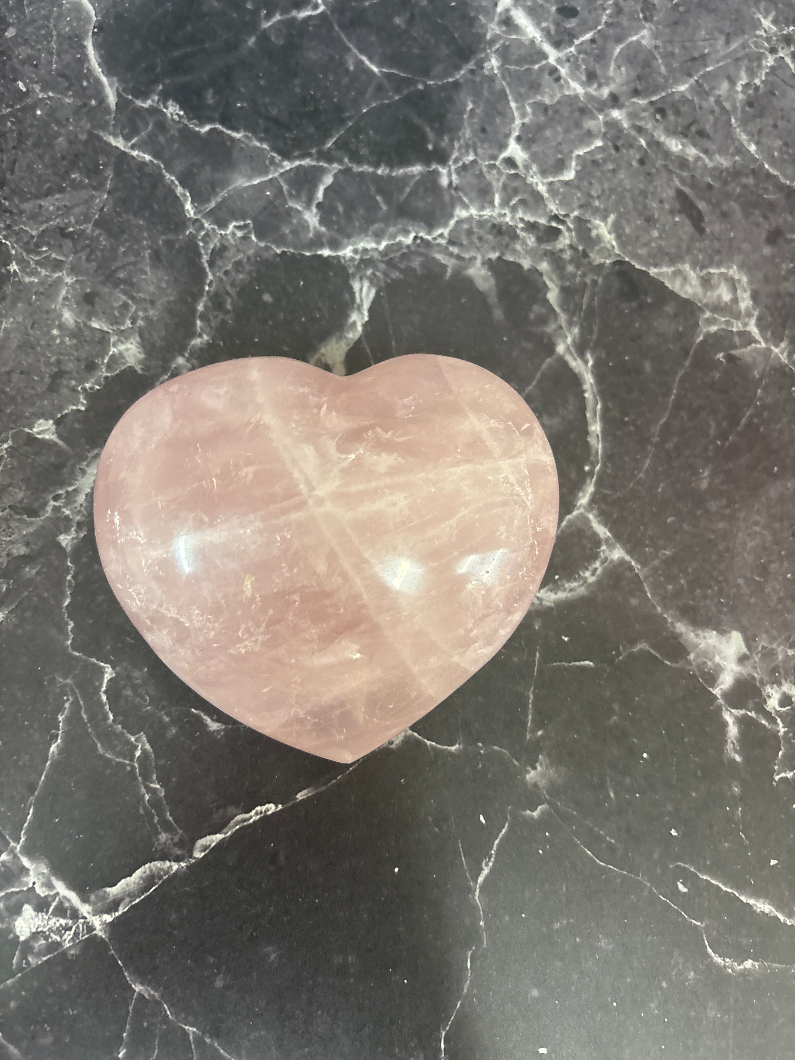 Rose Quartz Heart