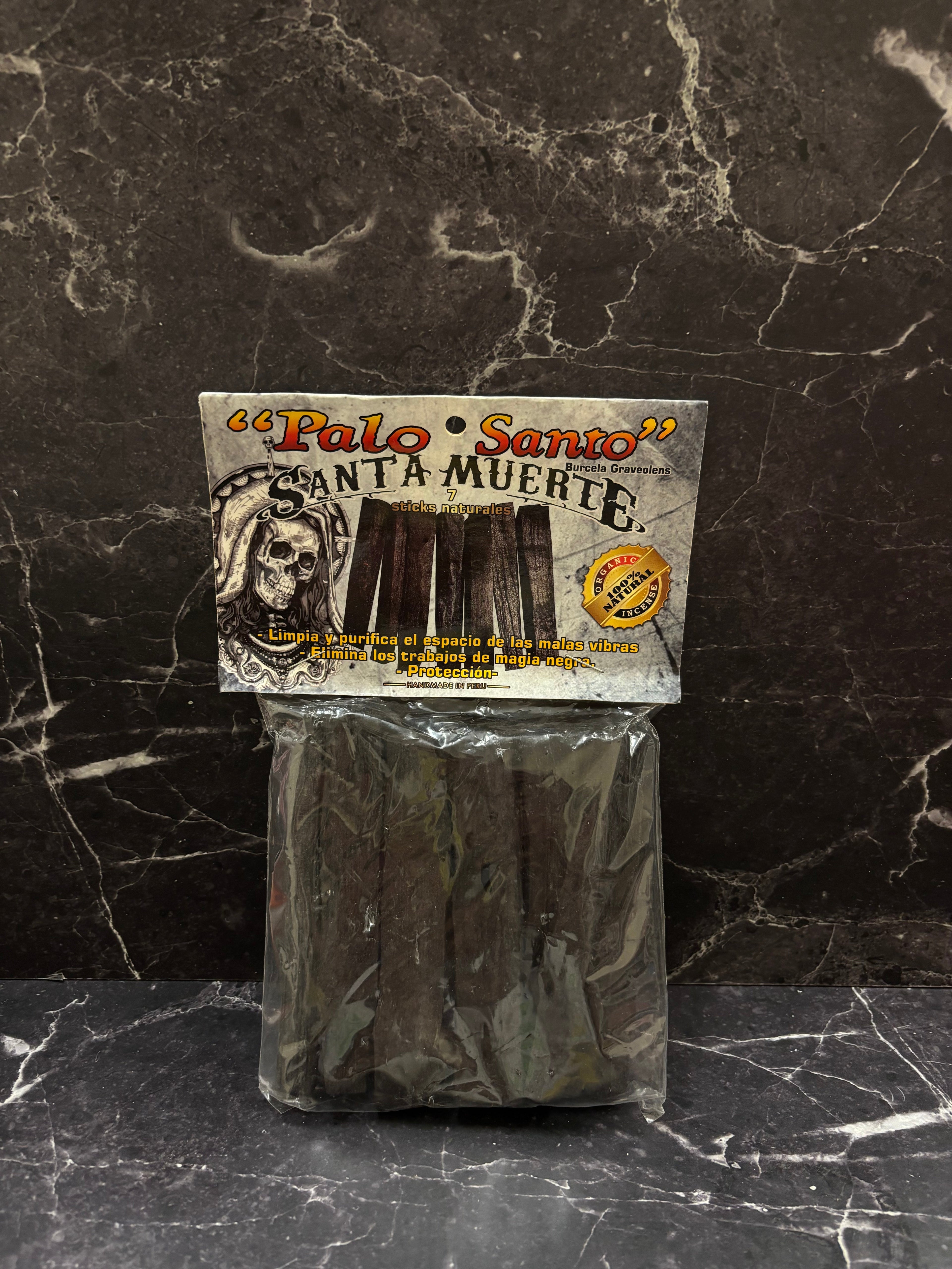 Santa Muerte Palo Santo Sticks