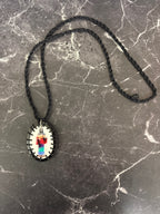 Santa Muerte Corded Necklaces