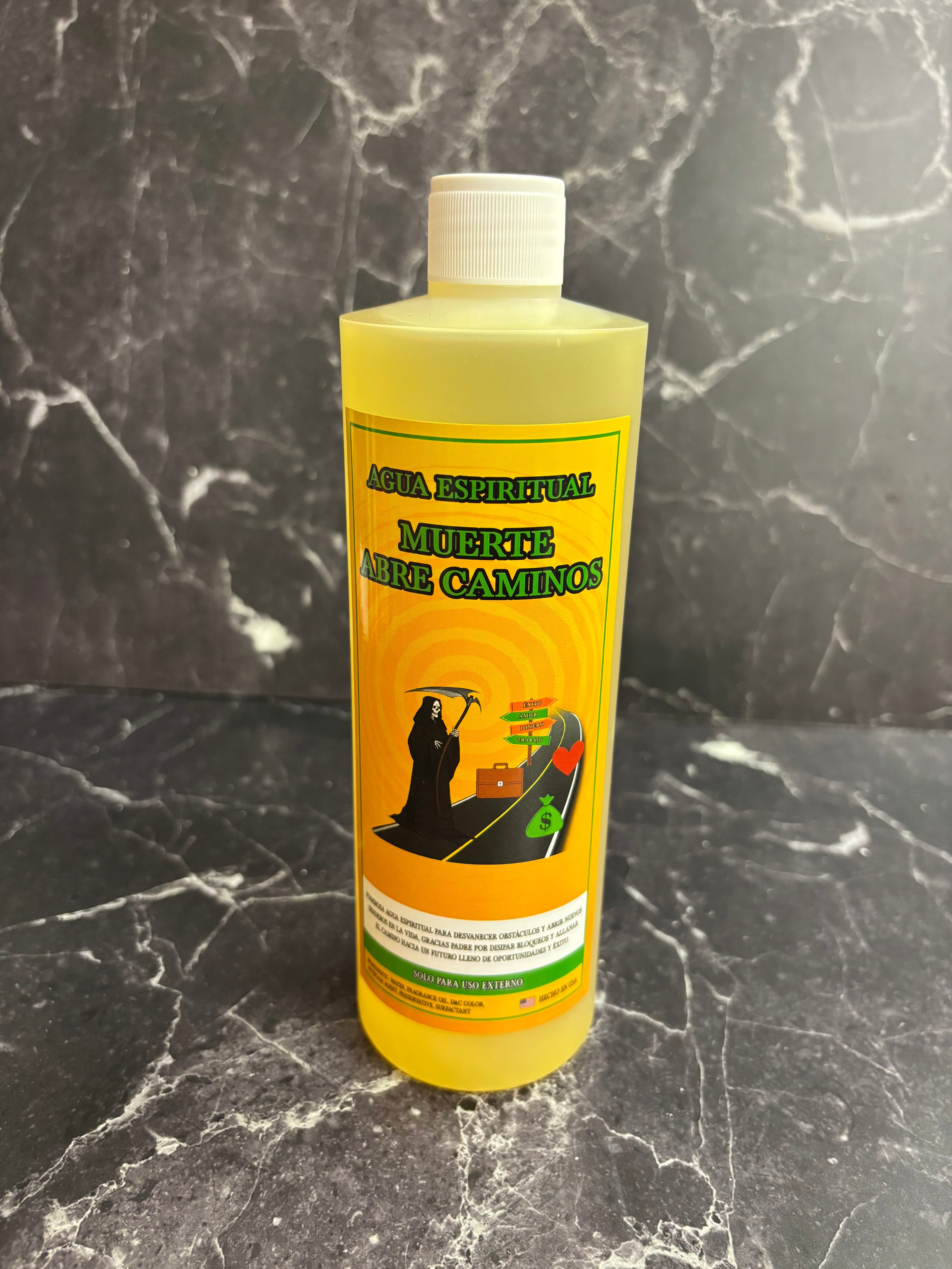 Agua Espiritual Muerte Abre Caminos