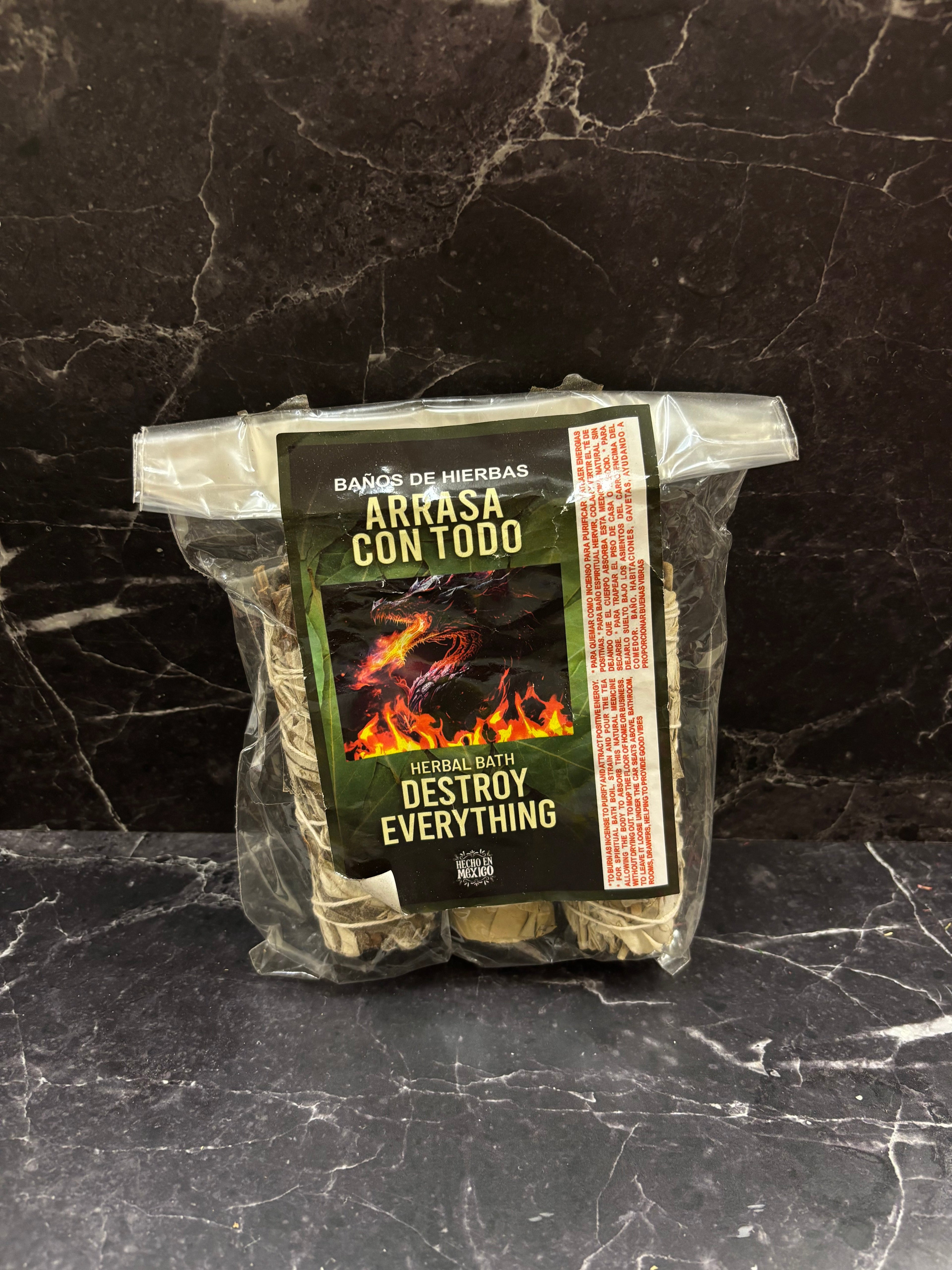 Bano De Hierbas Arrasa Con Todo