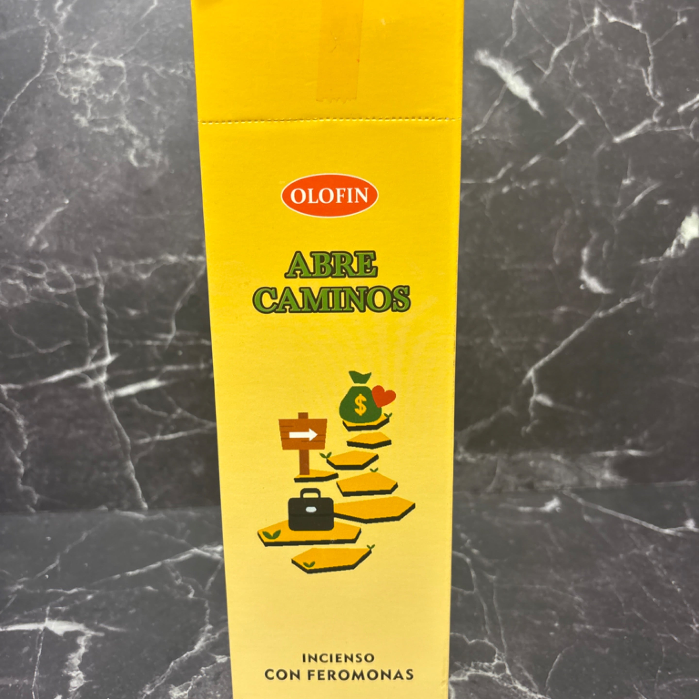 Olofin Abre Caminos Incense – Path Opener with Pheromones