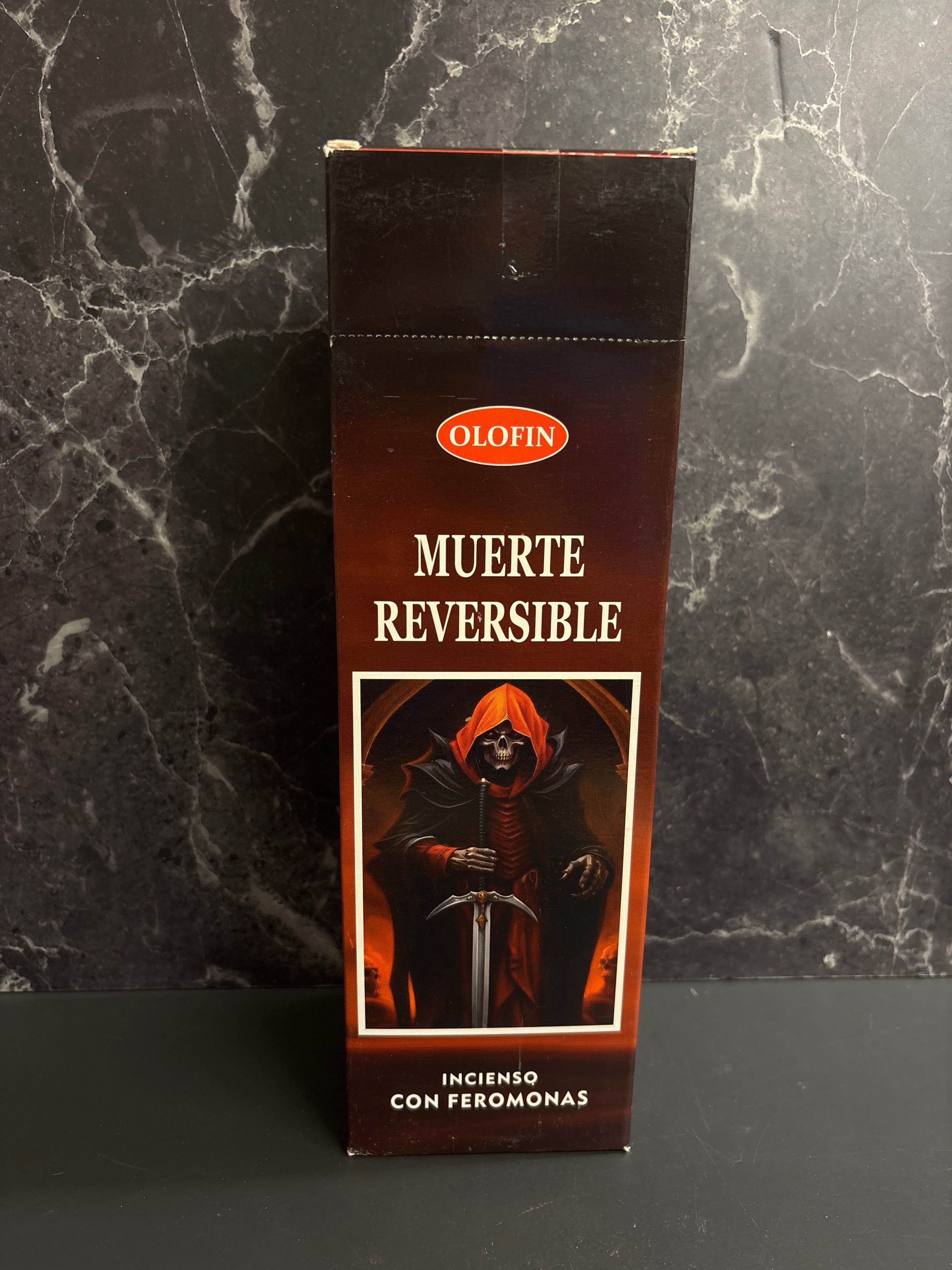 Olofin “Muerte Reversible” Incense – With Pheromones