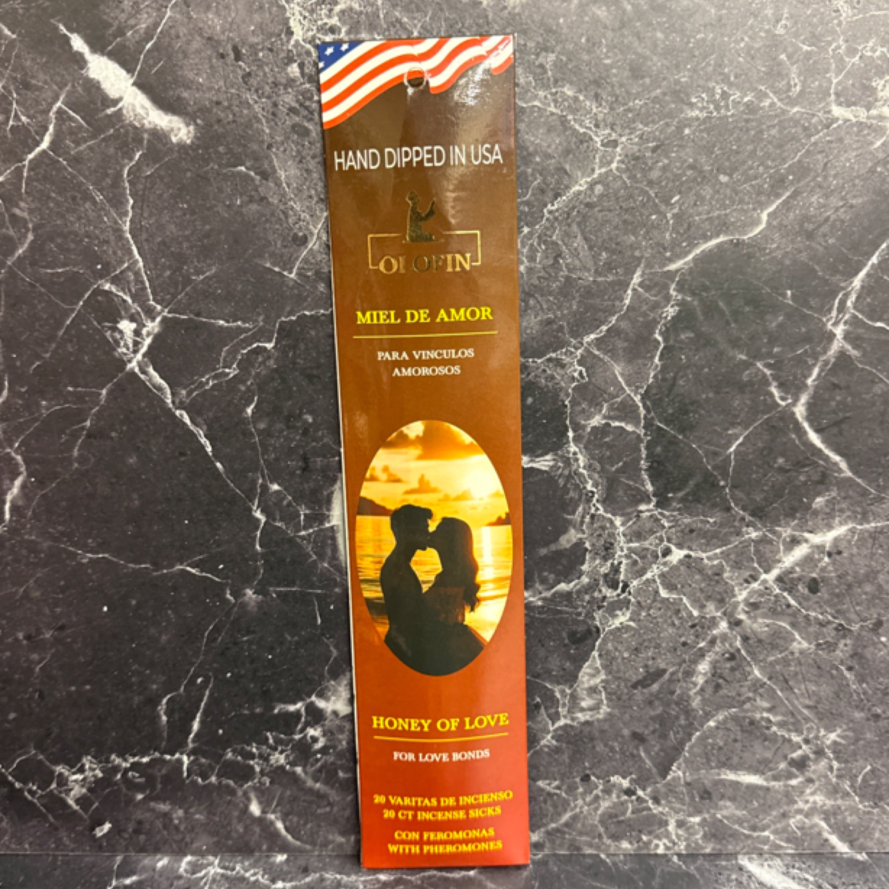 Olofin Miel de Amor Incense – Honey of Love Attraction Aromatic Stick