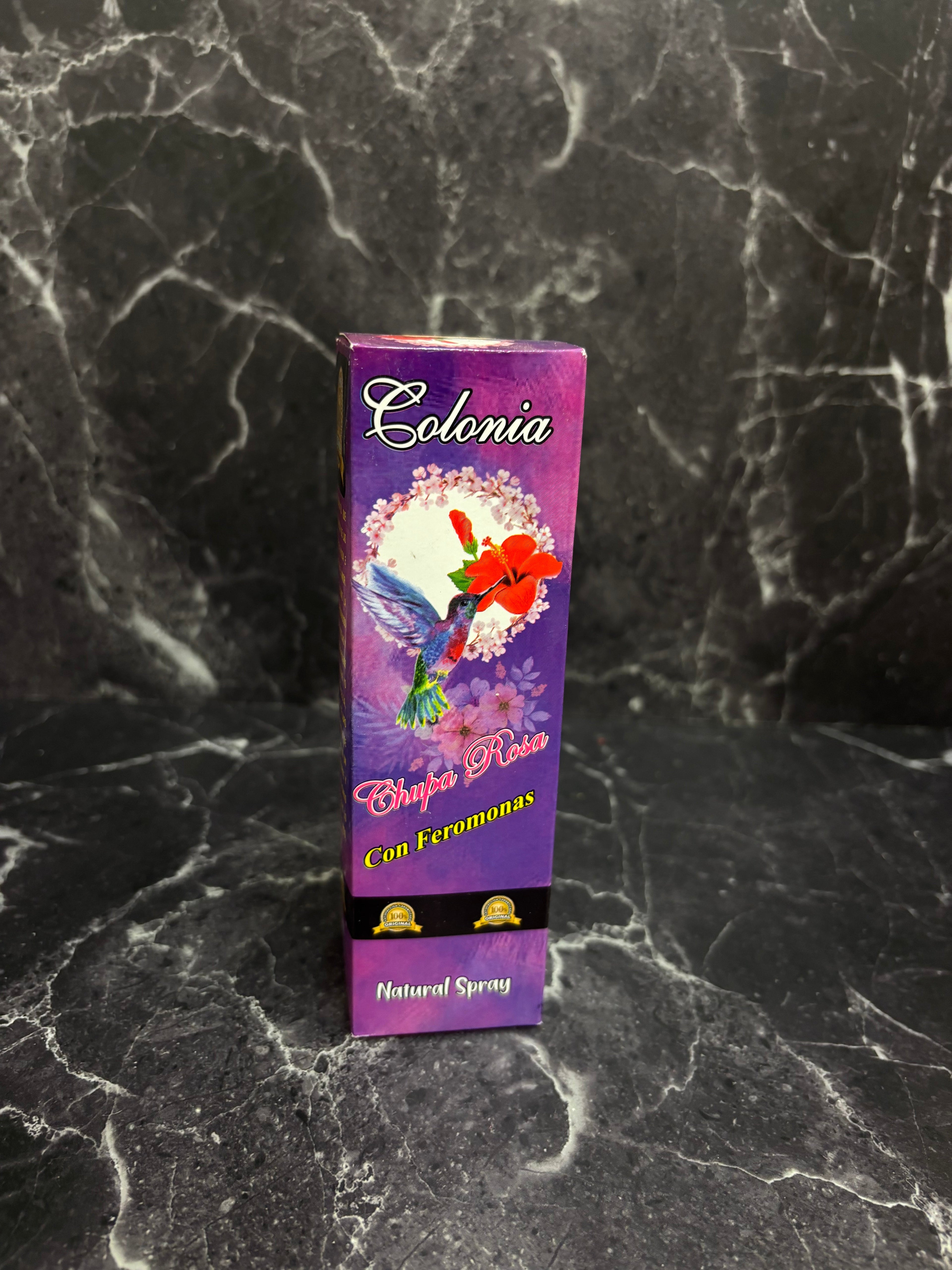 Chupa Rosa Cologne with Pheromones – Natural Spray