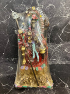 12” Santa Muerte Statue of Wealth & Prosperity — 2 Variants