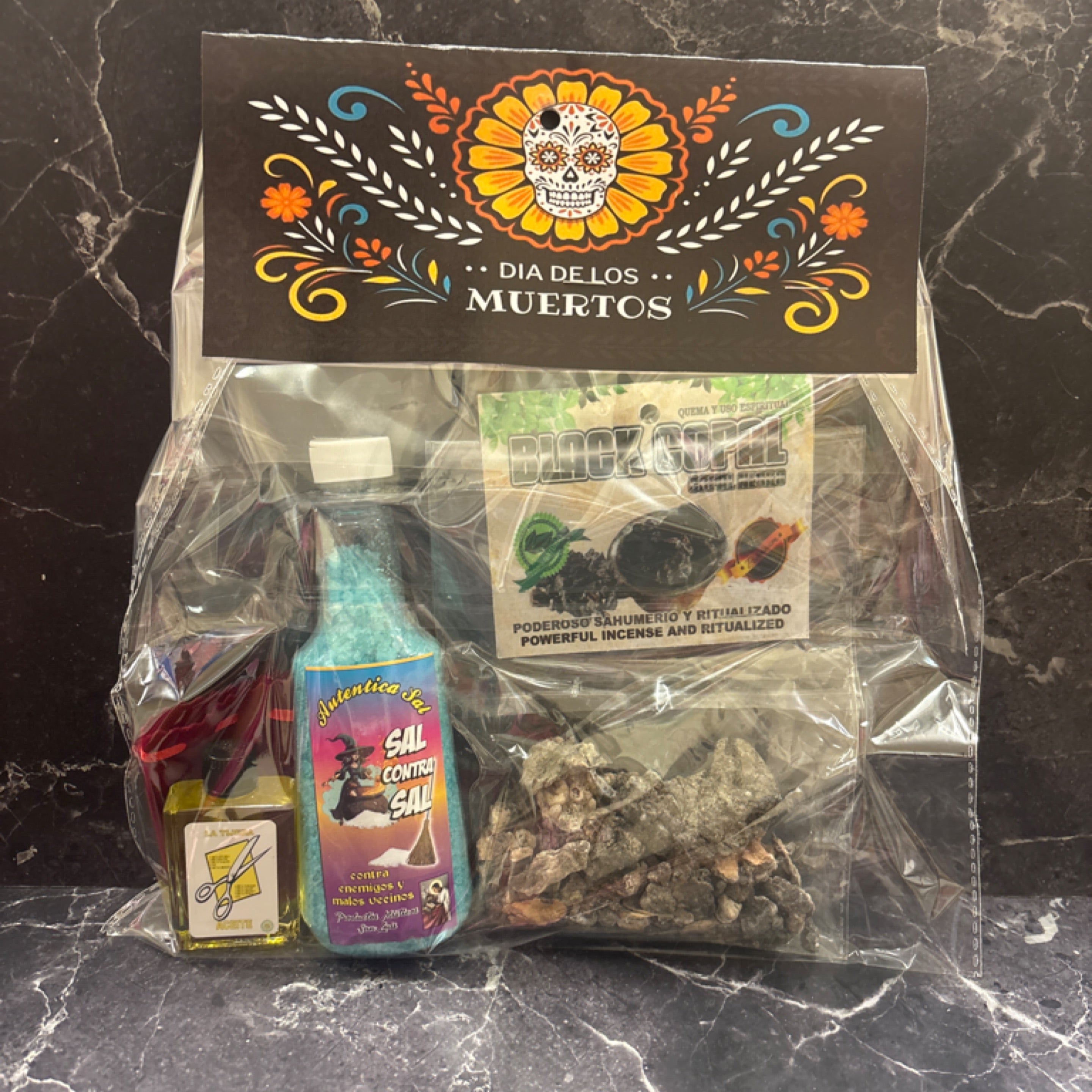 Día de los Muertos Spiritual Cleansing Kit – Protection & Ancestral Offering Set
