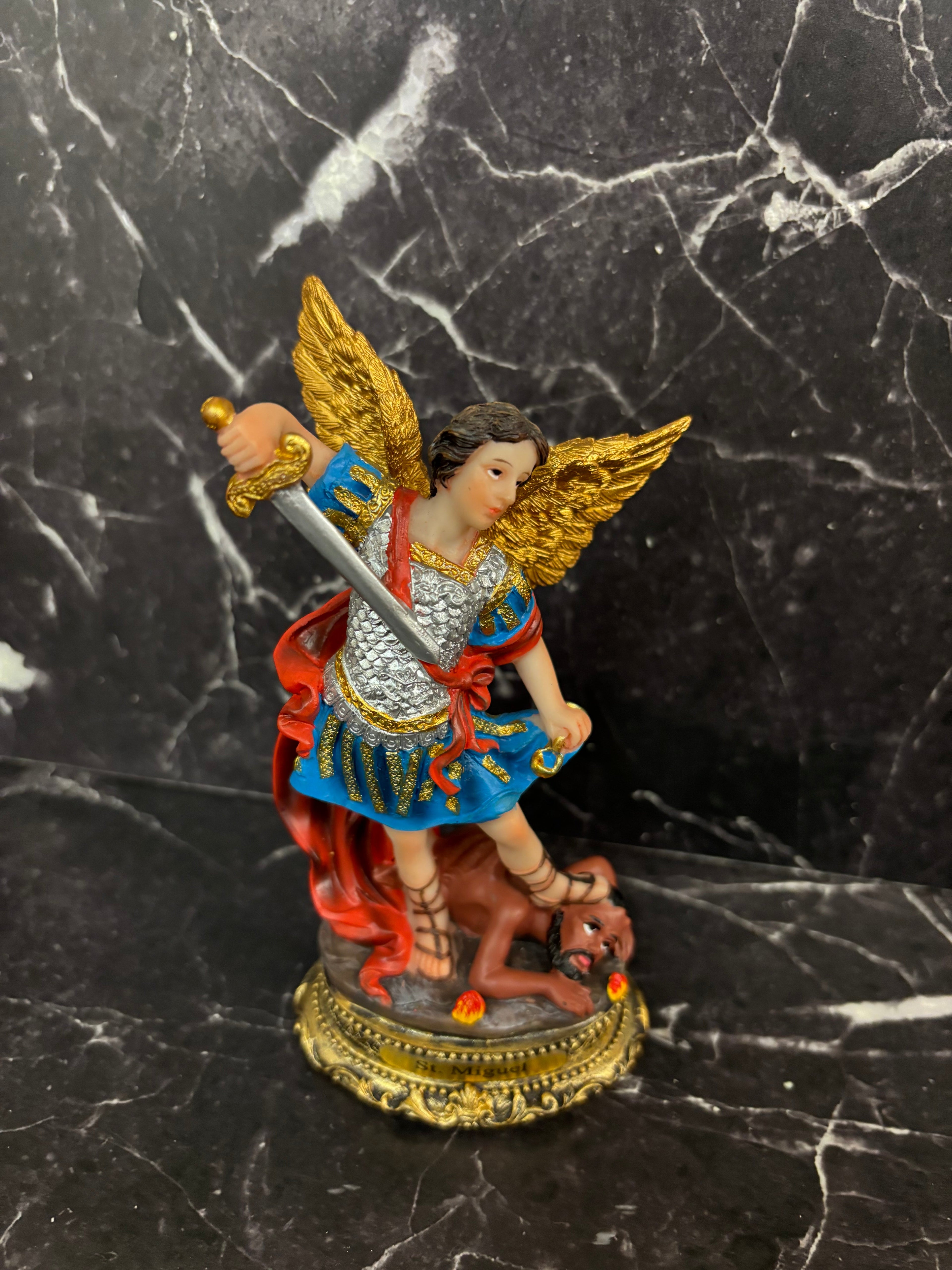 5” Saint Michael Archangel Statue – Defender Against Evil