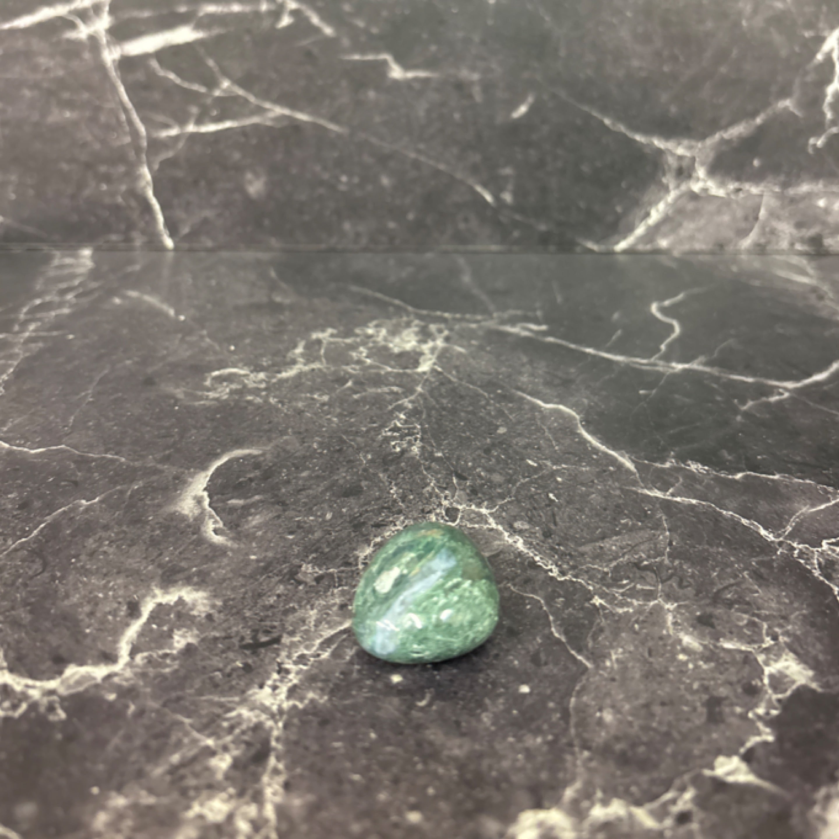 Amazonite palmstone