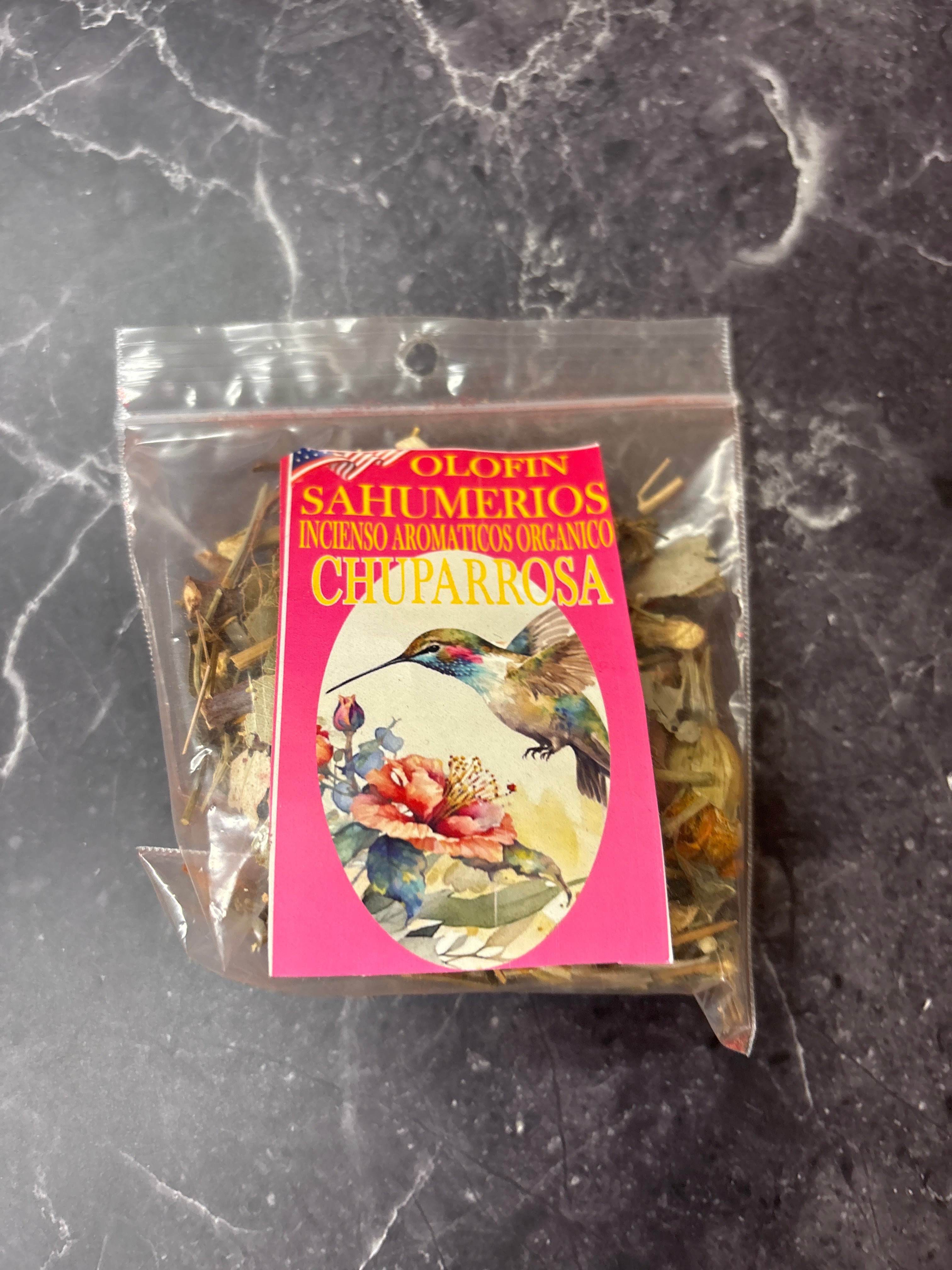 Olofin Sahumerios — Chuparrosa Organic Aromatic Incense