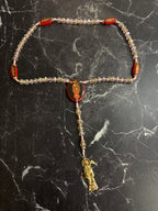 Santa Muerte Rosary Collection – Multi-Color Beaded Variants