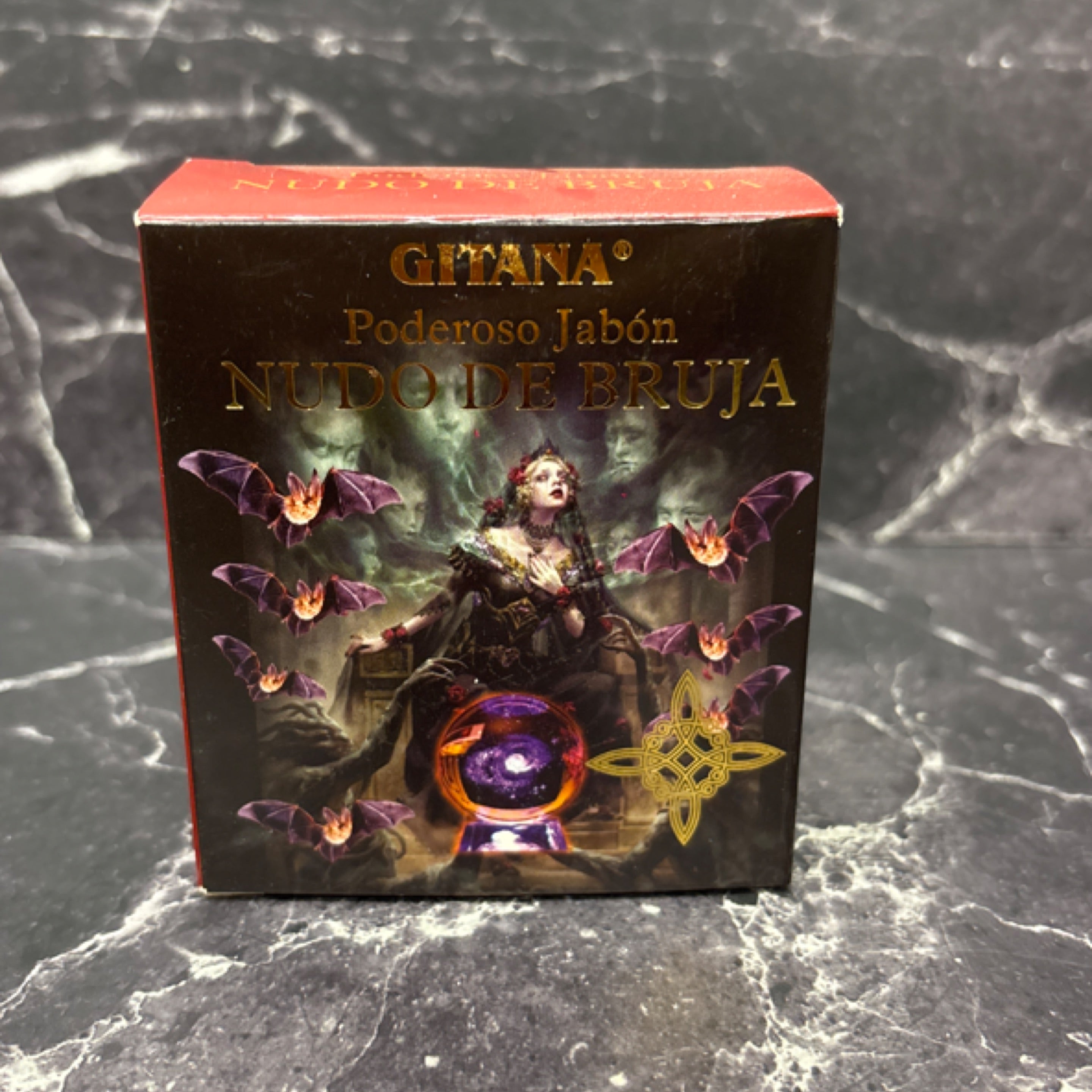 🕯️ Gitana Poderoso Jabón “Nudo de Bruja” – Protección, Hechizos y Energía Mística 🔮🦇